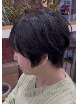 エメヘアデザイン ルイス(Aimer Hair Design Lewis) 丸みショート/レディースショート/弘前市