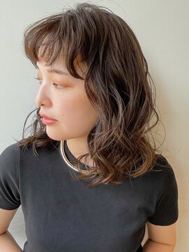 ガーデン 銀座(GARDEN) デジタルパーマ 簡単スタイリング ブルーブラック イメチェン