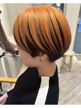 リッカ ヘアーガーデン(Lycka hair garden) オレンジ♪アンブレラカラー