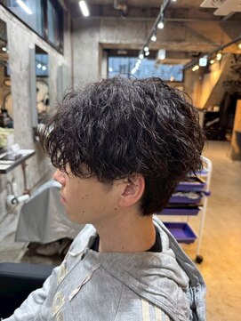 カーニー 北千住(kearny) メンズカットパーマ/ニュアンスパーマ/フェザーパーマ[北千住]