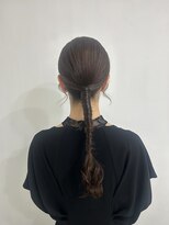 ヘアセットサロン クリアリティ(clarity) タイトねじりダウンスタイル
