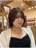 韓国ヘア　くびれミディ