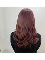 ヘアーアンドメイクアップモパ&nbsp;ピンクカラー