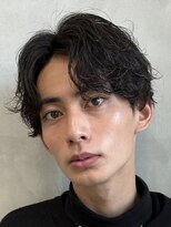 フィフス トウキョウ (fifth TOKYO) 渋谷シャドウパーマメンズカットルーズパーマセンターパートヘア