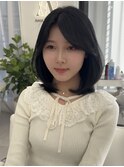 くびれレイヤー/顔まわりカット/レイヤーカット/小顔ヘア