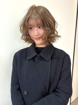 ニコフクオカヘアーメイク(NIKO Fukuoka Hair Make) ブリーチなしで、最大限に柔らかく作るベージュ