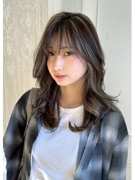 ヘアスタジオ アルス 御池店(hair Studio A.R.S) センターパート メンズガイルヘアマレットヘアフェードカット