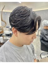 グロップ 町田(GLOP)&nbsp;簡単に出来る毛流れニュアンスパーマ/メンズパーマ