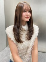 エレノア 川崎(Eleanor)&nbsp;レイヤーカット/オリーブベージュ