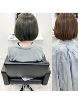 パーセント(percent) ブリーチなし透明感オリーブベージュ×アディクシー