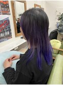 インナーカラーブルー
