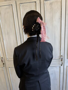 サンク エトワール(Cinq Etoiles) 卒業式ヘアセット【カチモリ】