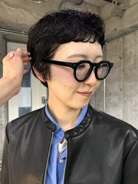 ナヌーク ダイカンヤマ(nanuk daikanyama) /ショートパーマ/レイヤーショートパーマ/ベリーショート