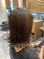 ヘアリゾート粋 トゥジュ 池袋東口店(tujuh)&nbsp;くびれミディ/ライトブラウン
