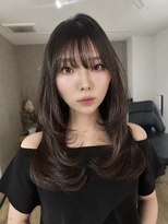 エトワ 中央店(etoi) 大分韓国かき上げレイヤーカット大人レイヤー顔まわりレイヤー