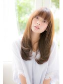 ロングの定番♪ナチュラル・シルキーストレート