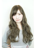 ヘアーサロン エクラ(HAIR SALON eclat) ゆるふわアッシュグレージュロング♪