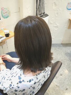 アルート 町田店(aroot) 切りっぱなし外はねボブ