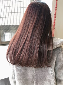 アスター(astar) 【Astar】透明感チェリーピンク　ブリーチなし　コーラル