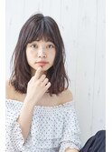 【noahecle銀座】グレージュ似合わせカットエアリーパーマ