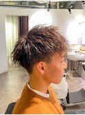【ツイストパーマ】刈り上げスタイル/FRISEUR木村