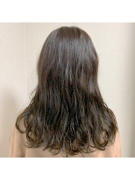 ルアナ 梅田店(Luana) プラチナベージュ＆くしゅくしゅパーマ