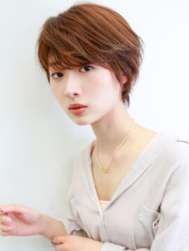 ラフィス ヘアーヴェイル 梅田店(La fith hair vail) 【La fith】艶感丸みくびれショート