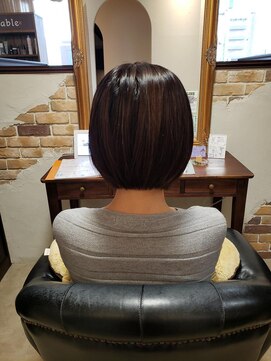 アドラーブル 女池店(adorable) 【ボブ】【ナチュラル】