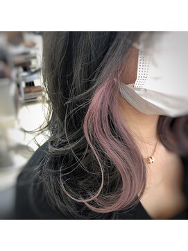 グロウ バイ フェイス(GLOW by face) 【高瀬】イヤリングカラー／ホワイトピンク