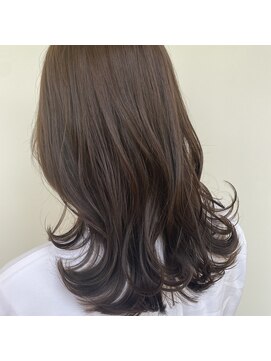 サラジュ 西宮北口店(SARAJU) ■グレーアッシュブラウン/外はね/韓国【山本寛絵】