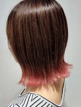 TJ天気予報 3t 日進店 グラデーション/ブラウン~ピンク