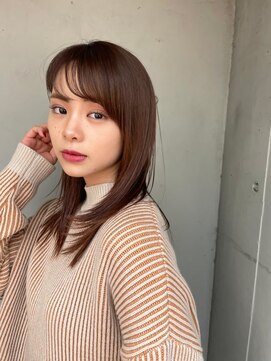 リプレイバイエクラート(REPLAY by ECLART) ナチュラルストレート×ブラウン