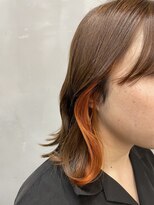 アンジェリカ 鹿児島中央タワー店(ANGELICA)&nbsp;【武石】★イヤリングカラー×オレンジ★