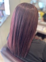 エメールヘア(aimere hair) 艶感がやばい!ピンクローズ系カラー