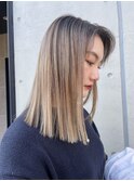 【Kaede】根本が伸びても気にならないシャドールーツカラー