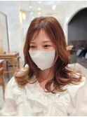 韓国風レイヤー×ハイトーングレージュ【TAKASHI】