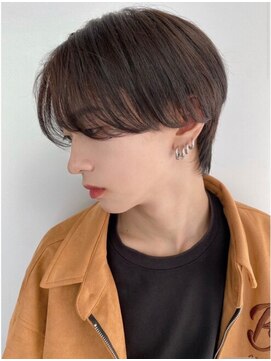 ロンド アンブル 四条烏丸(Lond ambre) 【Lond ambre】萱原大幹メンズマッシュ/センターパート/T