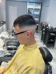 barber/クロップ/スキンフェード/フェード/クロップスタイル