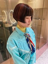 メゾンマイル 恵比寿(maison mile)&nbsp;ハッシュカット/似合わせカット/レッドブラウン[恵比寿駅]