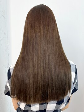 アイティーバイアルバム 八王子店(IT by ALBUM) オリーブグレージュ_グレーベージュレイヤーロング_ba465131