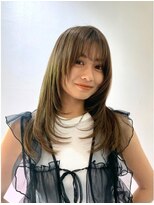 プアメリア 名古屋(Puamelia)&nbsp;ミディアム 前髪カット オージュア 前髪カット学割U24 251