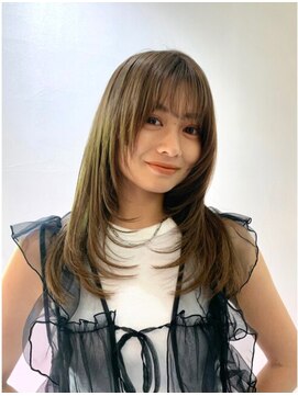 プアメリア 名古屋(Puamelia) ミディアム 前髪カット オージュア 前髪カット学割U24 251