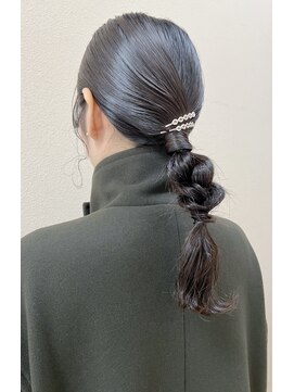 シャンプーボーイ お呼ばれヘア