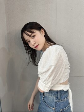 ステップボーンカット トーキョー(STEP BONE CUT TOKYO) 【ステップボーンカット】黒髪ミディアム/ナチュラル