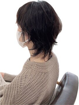 オルオル(olu ’ olu) ニュアンスパーマ×ウルフカット