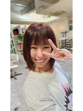 ヘアメイク フォース 重軽レイヤーボブ