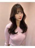 顔周りカット/前髪/韓国ヘア/髪質改善/熊本韓国/熊本/上通り