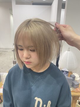 クラン バイ ナチュラル(clan by Natural) ミルクティーベージュ/ホワイトミルクティー @seiji_1027_