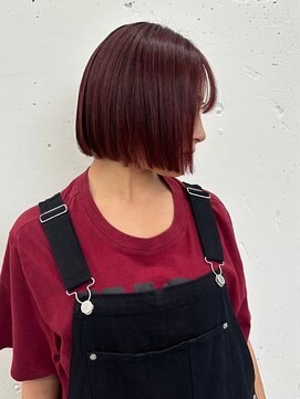 ジルスタジオ(JILL STUDIO) JILL STUDIO ショートボブローズブラウン