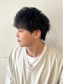 ブリング バイ スノードロップ 吉祥寺(BRING by Snowdrop) ベリーショート/ダークアッシュ/ニュアンスパーマ/韓国マッシュ